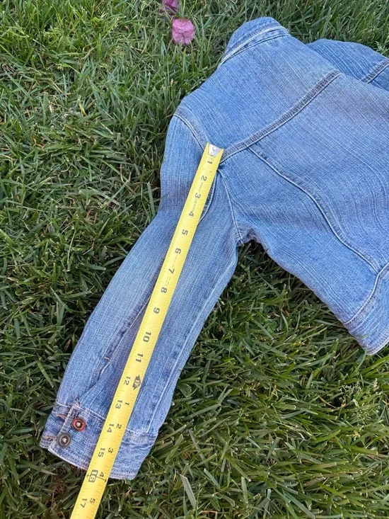 Vintage Hollister Company 3/4 Sleeve Jean Jacket - Picture 7 of 7